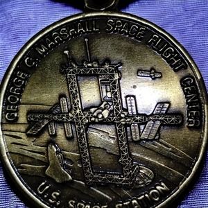 George c Marshall space flight center US space station pendant
